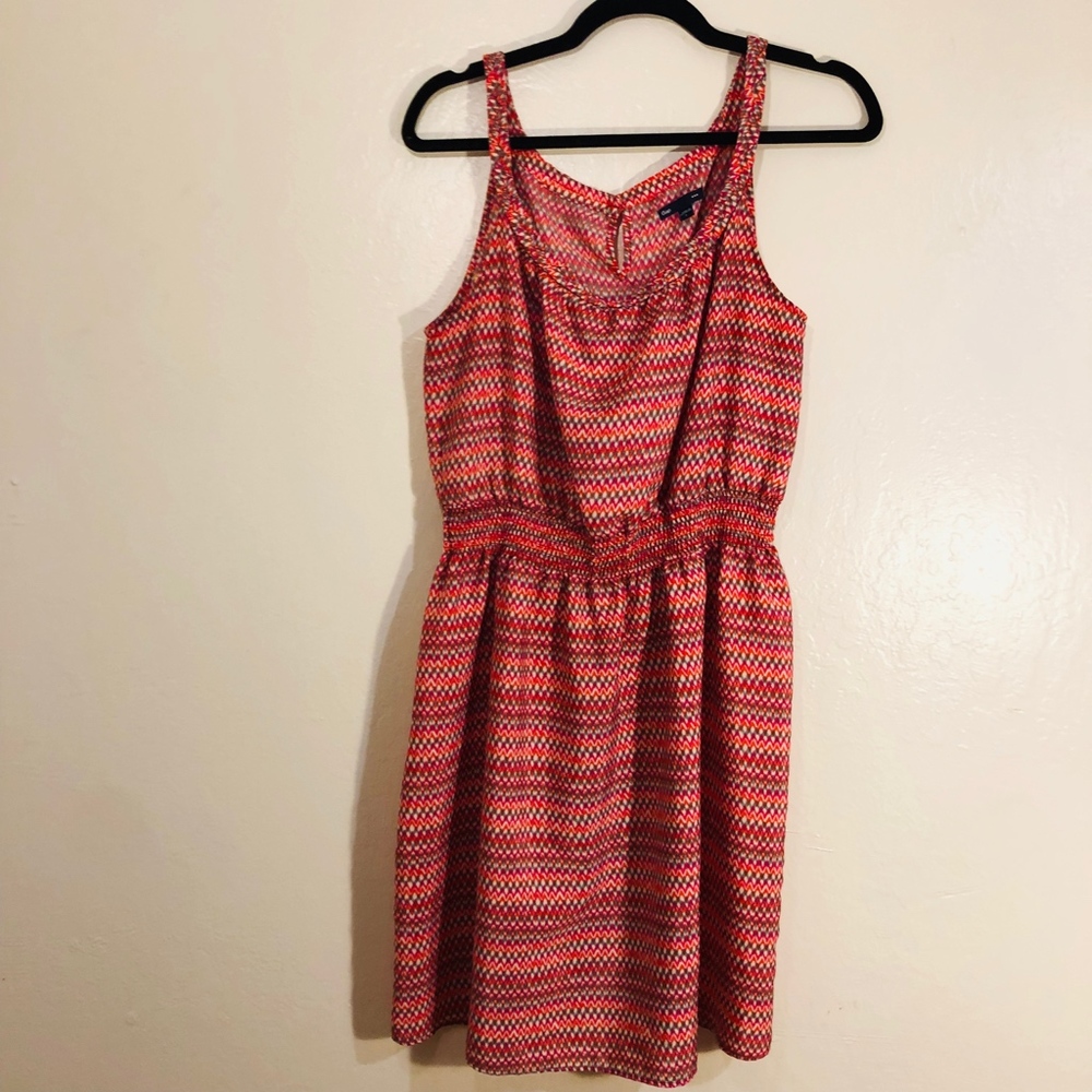 Women's Red Summer Dress Gap Size L